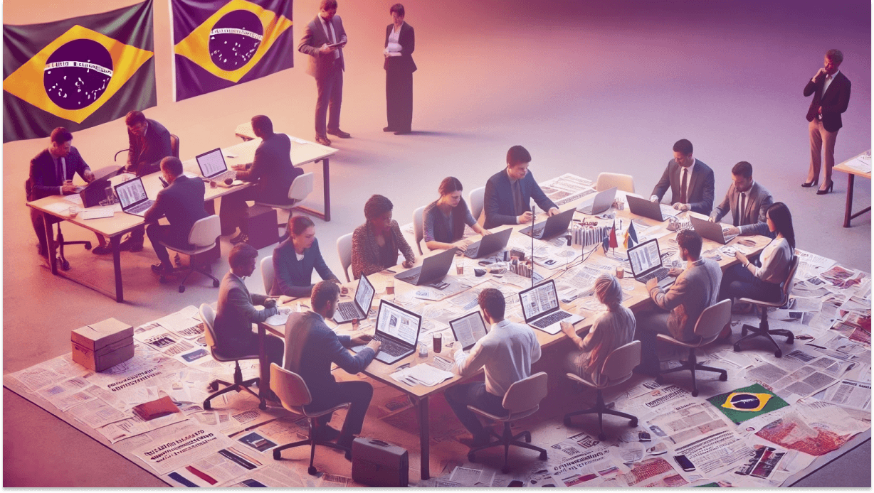 O Trabalho Colaborativo de Checagem de Notícias para as Eleições 2024