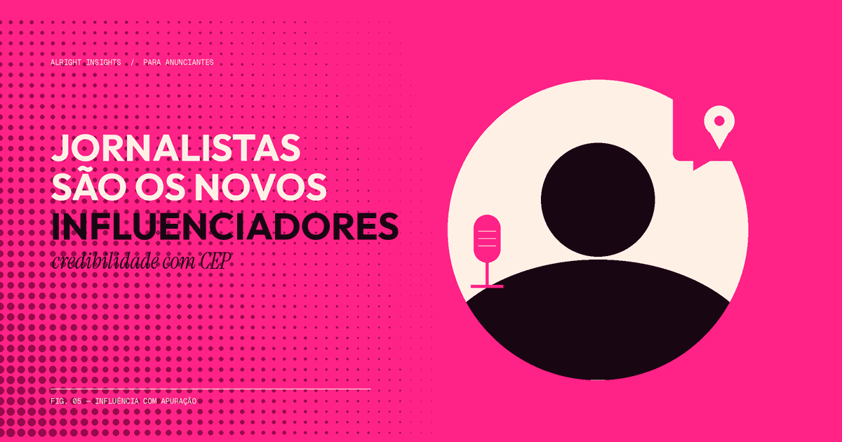 Journafluencers: Jornalistas como influenciadores regionais de alta credibilidade.